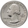 Купить США 1/4 доллара (25 центов, квотер) 2019 S — "Национальные парки -  Исторический парк Лоуэлл" (46-й парк)