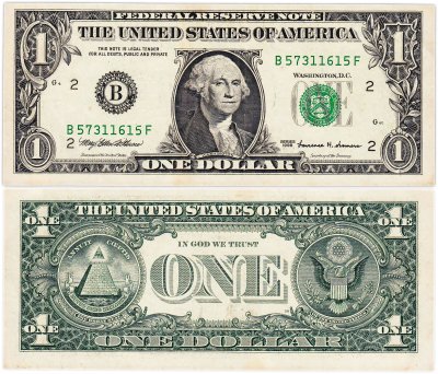 купить США 1 доллар 1999 B-Нью Йорк