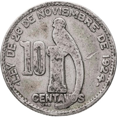 купить Гватемала 10 сентаво (centavos) 1947