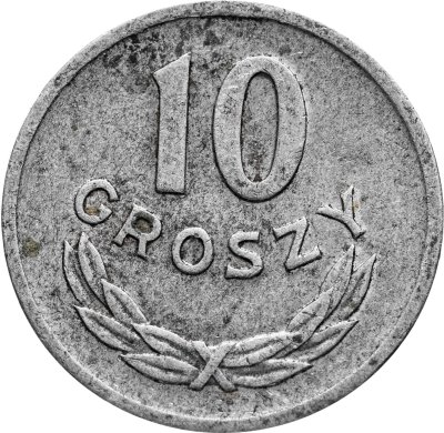 купить Польша 10 грошей (groszy) 1961