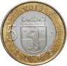 Купить Финляндия 5 евро 2013 "Исторические регионы Финляндии, Строения - Сатакунта"