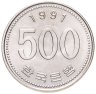 Купить Южная Корея 500 вон (won) 1991