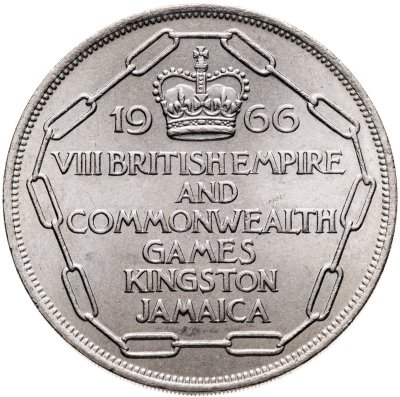 купить Ямайка 5 шиллингов (shillings) 1966 "VIII Игры Содружества"