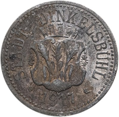 купить Германия, Динкельсбюль 10 пфеннигов 1917