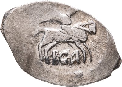 купить Василий III Иванович, Денга чекан Пскова (ICA),R8