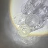 Купить Набор из 4 стопок с резным геометрическим декором, хрусталь, алмазная грань, СССР, 1970-1990 гг.