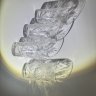 Купить Набор из 4 стопок с резным геометрическим декором, хрусталь, алмазная грань, СССР, 1970-1990 гг.