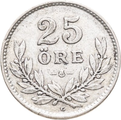 купить Швеция 25 эре (ore) 1938