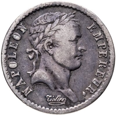купить Франция 1/2 франка 1808 Наполеон Бонапарт