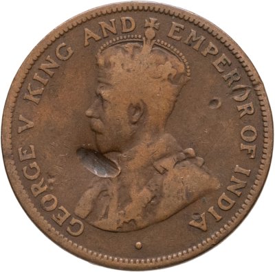 купить Британский Гондурас 1 цент (cent) 1936