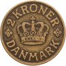 Купить Дания 2 кроны 1925