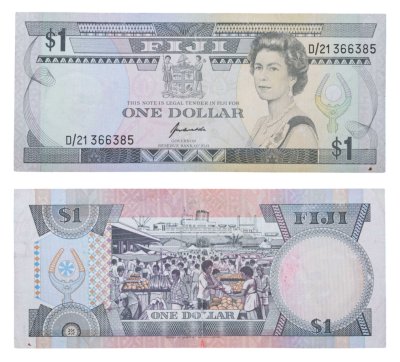 купить Фиджи 1 доллар 1987-1993