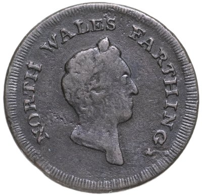 купить Великобритания, Северный Уэльс 1 фартинг 1793