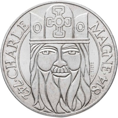 купить Франция 100 франков (francs) 1990 "Карл Великий"