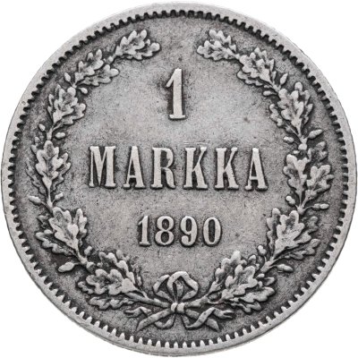 купить 1 марка 1890 L Российская Финляндия