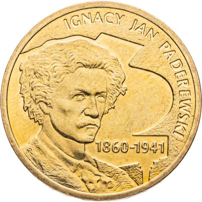 купить Польша 2 злотых 2011 "70 лет со дня смерти Игнация Яна Падеревского"