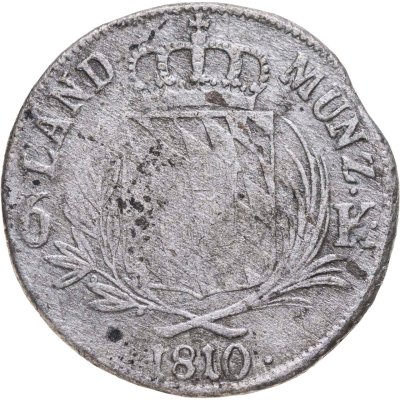 купить Германия, Бавария 6 крейцеров 1810