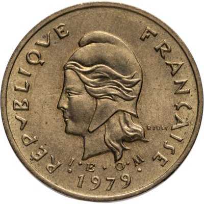 купить Новые Гебриды 2 франка (francs) 1979