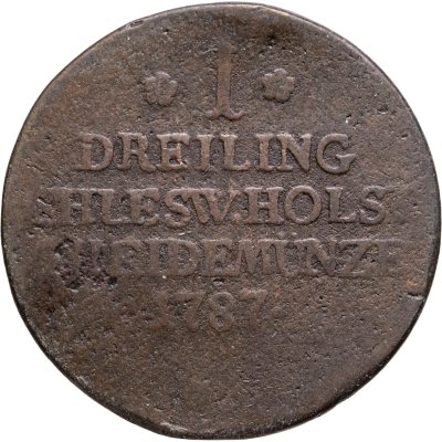 купить Шлезвиг-Гольштейн 1 дрейлинг 1787