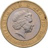 Купить Великобритания 2 фунта (pounds) 2009 "250 лет со дня рождения Роберта Бёрнса"