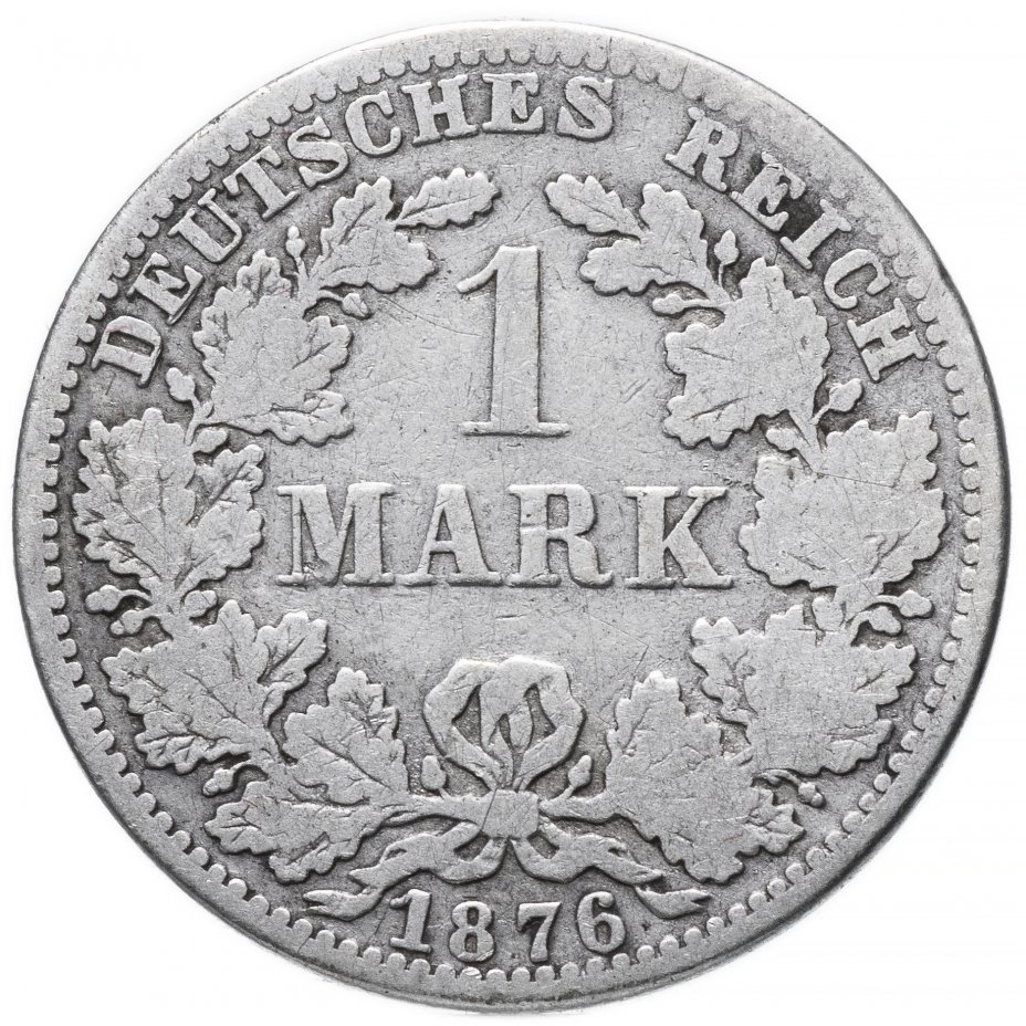 купить Германия (Германская Империя) 1 марка 1876 A