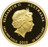 Купить Австралия 25 долларов 2010 "Китайский гороскоп - Год тигра"