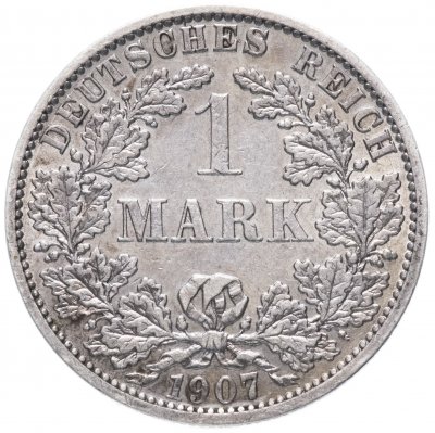 Купить Германия (Германская Империя) 1 марка 1907 "А"