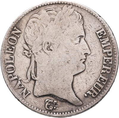 купить Франция 5 франков (francs) 1813, с портретом Наполеона I Бонапарта