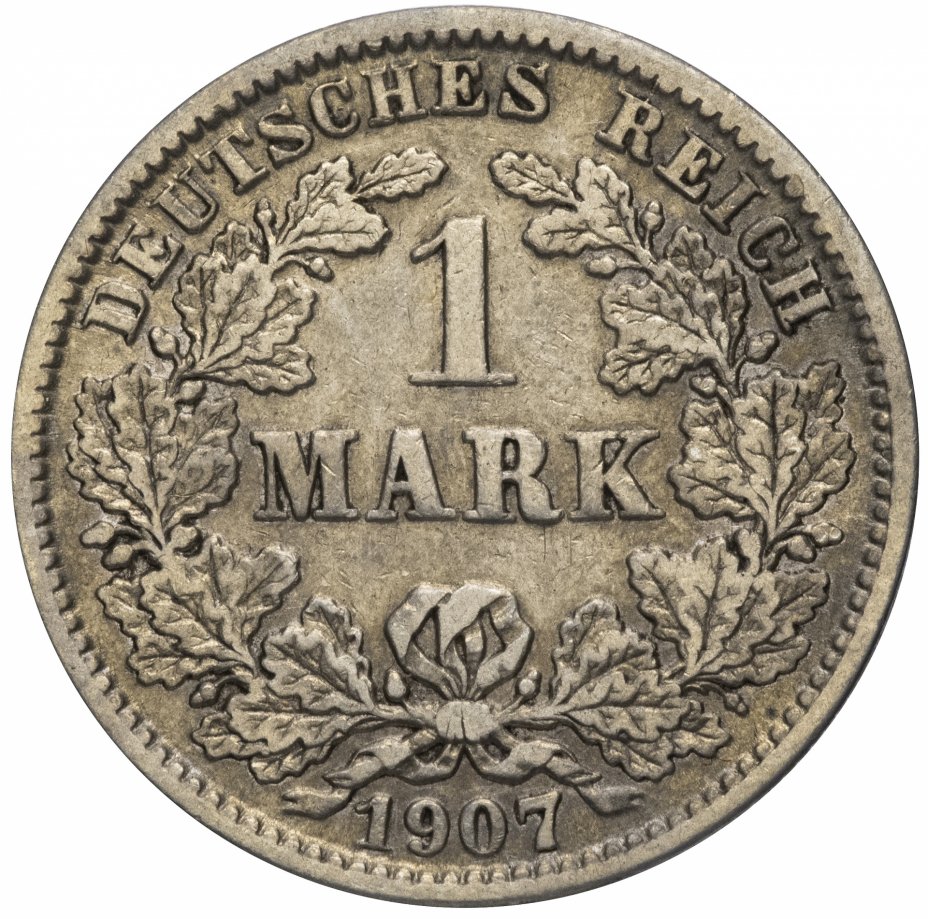купить Германия 1 марка 1907 "J"