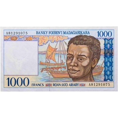 купить Мадагаскар 1000 франков 1994