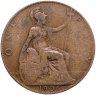 Купить Великобритания 1 пенни (penny) 1906
