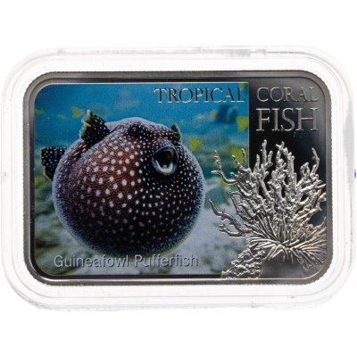 купить Ниуэ 1 доллар 2013 "Тропическая рыба - Белоточечный аротрон" в подарочном футляре с сертификатом