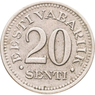 купить Эстония 20 сентов (senti) 1935