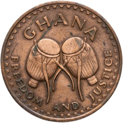 купить Гана 1 песева (pesewa) 1975