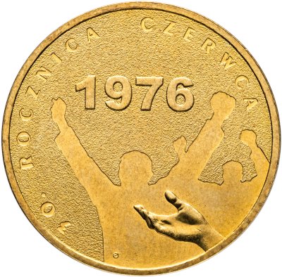 купить Польша 2 злотых 2006 "30-летие польских протестов в июне 1976 года"