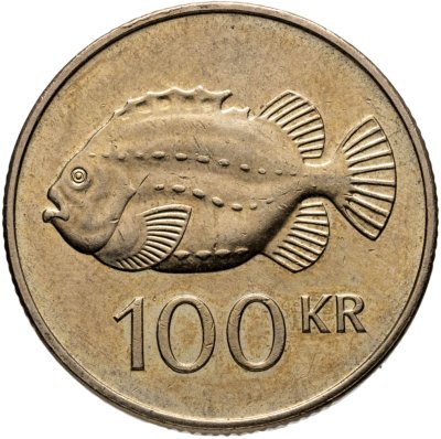 купить Исландия 100 крон (kronur) 2006 Пинагор (Рыба-воробей)