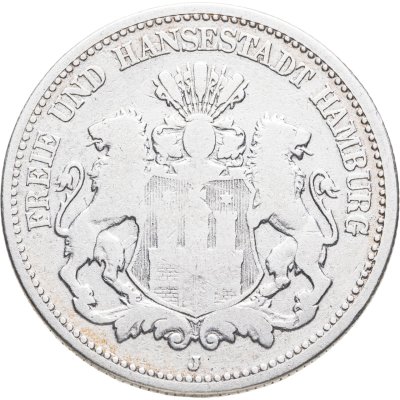 купить Германская империя, Гамбург 2 марки 1876