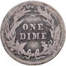 Купить США 10 центов (дайм, one dime) 1902 Barber Dime Без отметки монетного двора