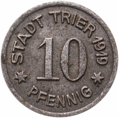 купить Германия (Триер) нотгельд 10 пфеннигов 1919