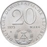 Купить Германия (ГДР) 20 марок (mark) 1973  Отто Гротеволь