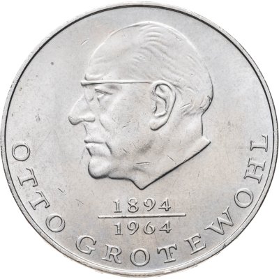 купить Германия (ГДР) 20 марок (mark) 1973 Отто Гротеволь