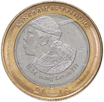 купить Лесото 5 малоти 2016 "50 лет Независимости"