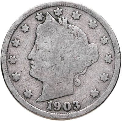 купить США 5 центов (cents) 1903 Liberty Nickel