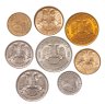 Купить Полный набор (номинальный ряд) монет ГКЧП-Молодой России 1991-1993 (8 монет c датами 1991, 1992, 1993 гг) штемпельный блеск 10, 50 копеек, 1, 5, 10, 20, 50 и 100 рублей