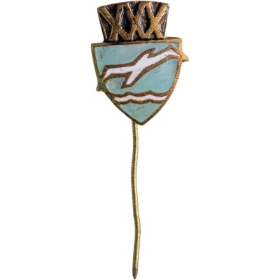 купить Фрачный членский знак ДСО "Буревестник" (памятный знак в честь 30-летия общества), СССР, 1960-е гг.