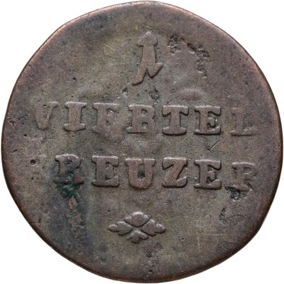 купить Вюрцбург ¼ крейцера 1811