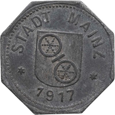 купить Германия "Майнц" 10 пфеннигов 1917 нотгельд