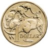 Купить Австралия 1 доллар 2023 Чарльз III (новый тип), Кенгуру, Животные, Фауна