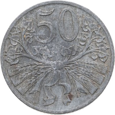 купить Богемия и Моравия 50 геллеров (heller) 1941