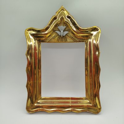 купить Киотная рама с изображением "Святого духа", дерево, золочение, резьба, Российская империя, 1850-1910 гг.